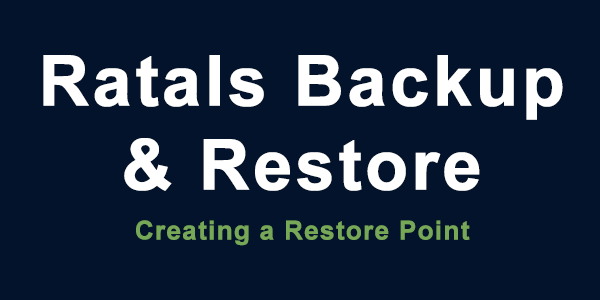 Ratals Backup and Restore