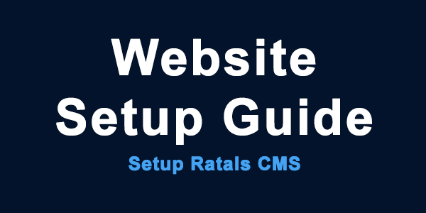 Setting Up Ratals Website CMS