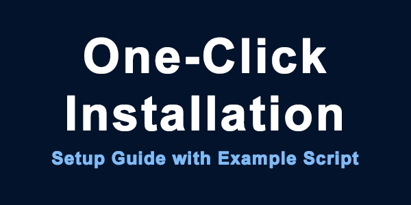 Ratals One Click Installation Guide